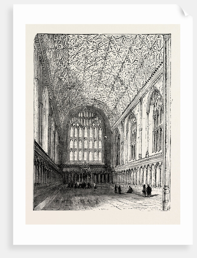 The Chapter House Canterbury Cathedral. by Anonymous