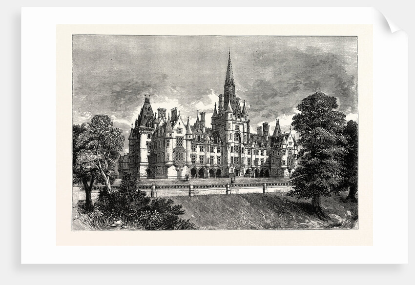 Edinburgh: Fettes College from the South-West by Anonymous