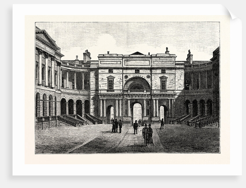 The Quadrangle Edinburgh University. by Anonymous