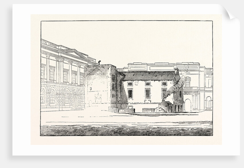 Edinburgh: The Library of the Old University As Seen from the South-Western Corner of the Quadrangle Looking East by Anonymous