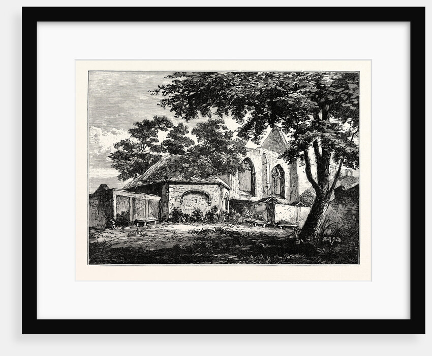 Edinburgh: Restalrig Church 1817 by Anonymous