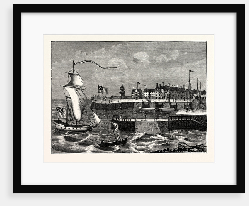 Edinburgh: Leith Harbour About 1700 by Anonymous