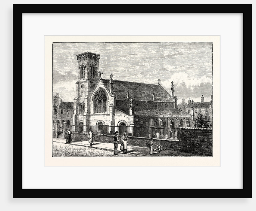 Edinburgh: St. Mary. (South Leith) Church 1882 by Anonymous