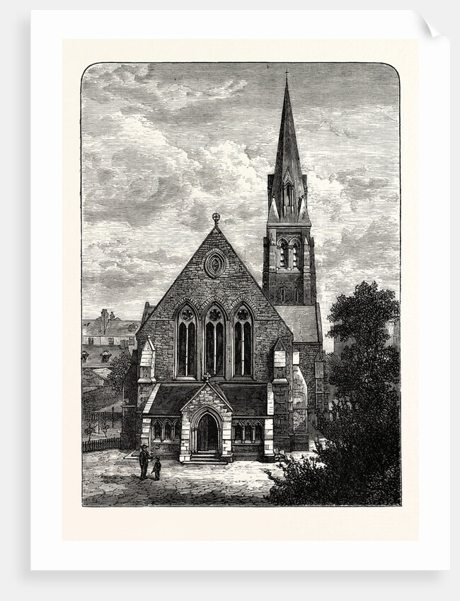 Edinburgh: St. James's Episcopalian Church 1882 Leith by Anonymous