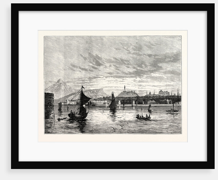 Edinburgh: Leith Roads 1824 by Anonymous