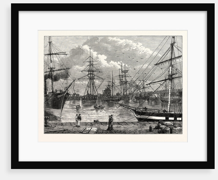 The Edinburgh Dock Leith. by Anonymous
