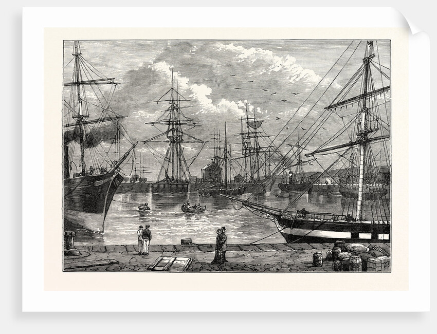 The Edinburgh Dock Leith. by Anonymous