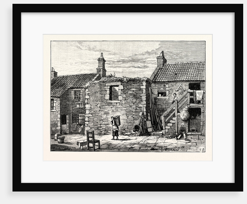 Edinburgh: Remains of St. James's Chapel Newhaven. by Anonymous