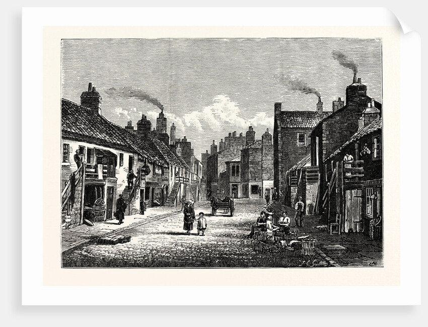 Edinburgh: Main Street Newhaven. by Anonymous