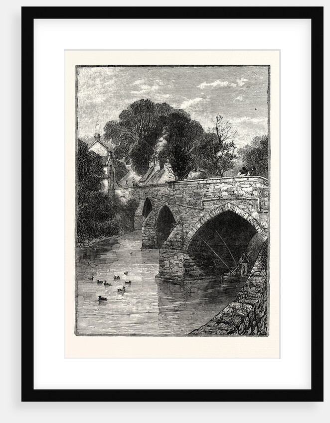 Edinburgh: Old Cramond Brig by Anonymous