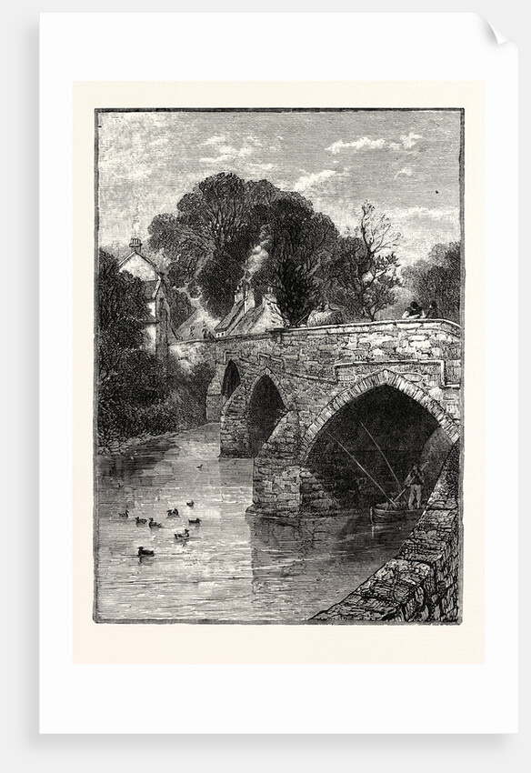 Edinburgh: Old Cramond Brig by Anonymous