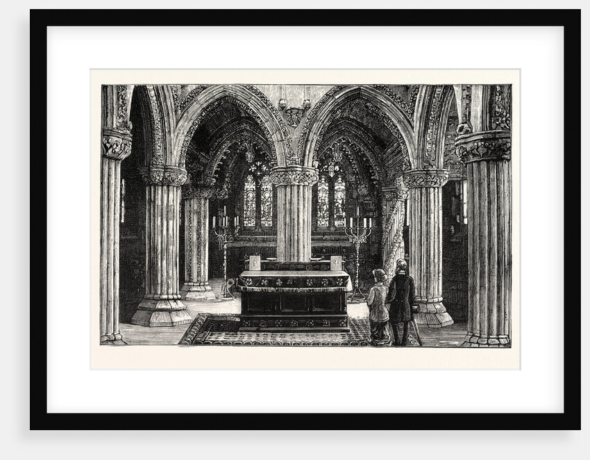 Edinburgh: Roslin Chapel: The Chancel by Anonymous