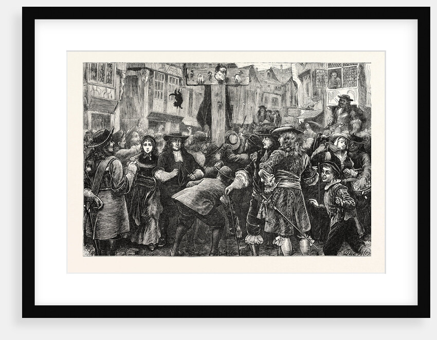 Titus Oates in the Pillory London by Anonymous