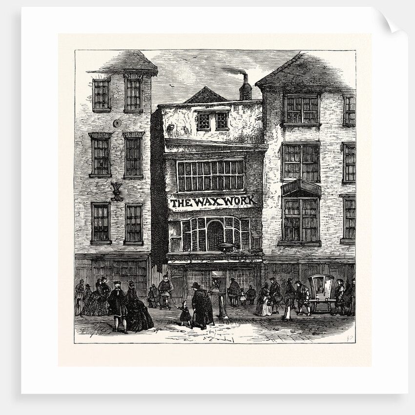 Mrs. Salmon's Waxwork Fleet Street: Palace of Henry VIII. And Cardinal Wolsey London by Anonymous