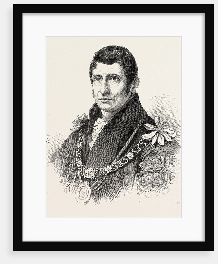 Alderman Waithman from an Authentic Portrait by Anonymous