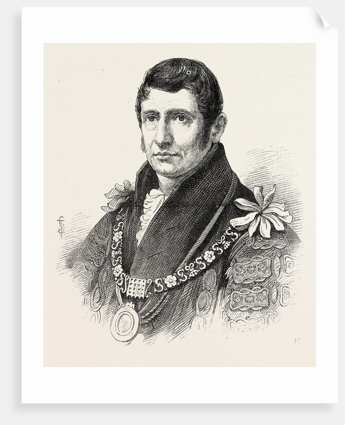 Alderman Waithman from an Authentic Portrait by Anonymous