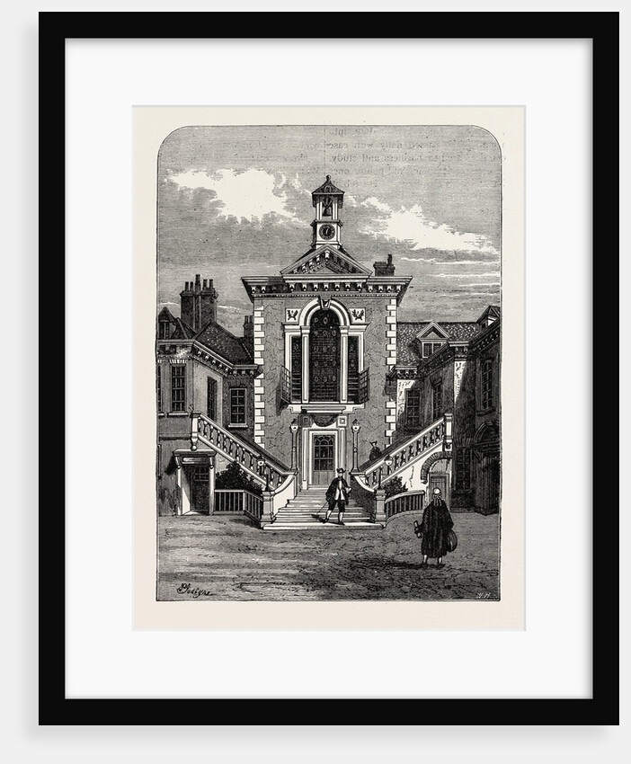 Old Serjeants' Inn 1878 London by Anonymous