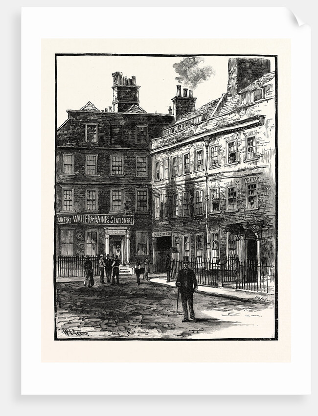 Dr. Johnson's House in Gough Square London by Anonymous