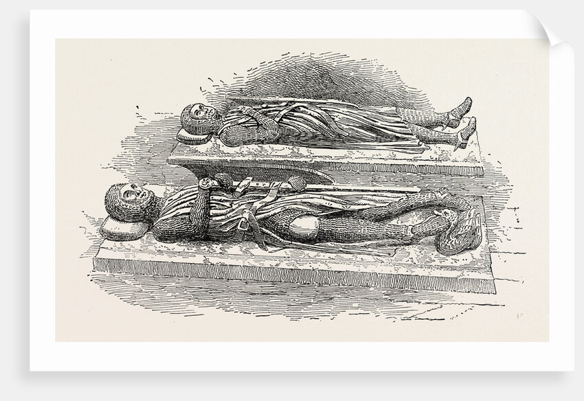 Tombs of Knights Templars London by Anonymous