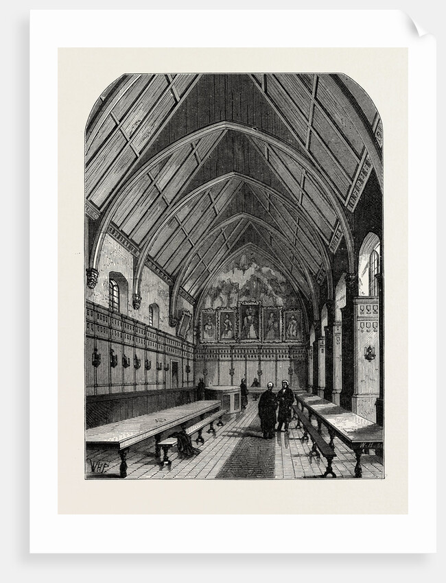 The Old Hall of the Inner Temple London by Anonymous