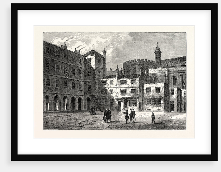 Part of Inner Temple 1800 London by Anonymous