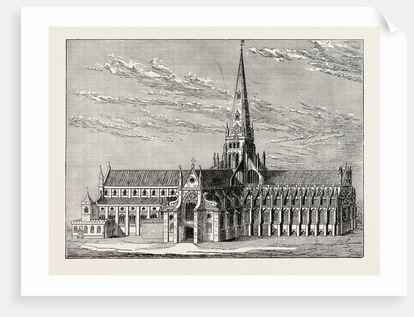 Old St. Paul's London by Anonymous