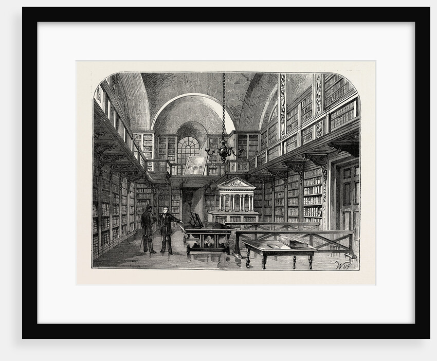 The Library of St. Paul's London by Anonymous