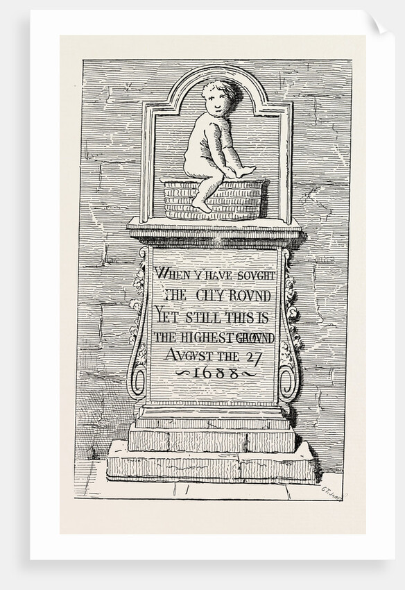 The Figure in Panyer Alley London by Anonymous