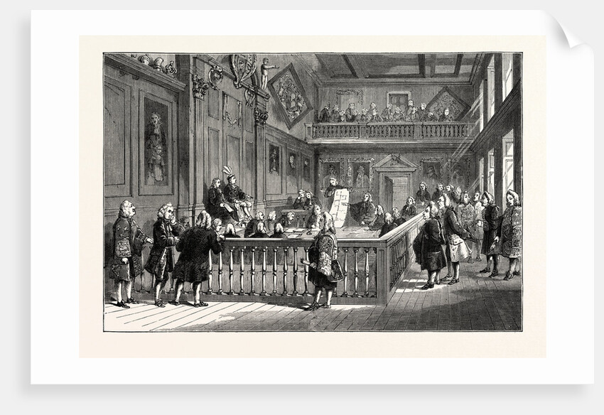 The Last Heraldic Court London by Anonymous