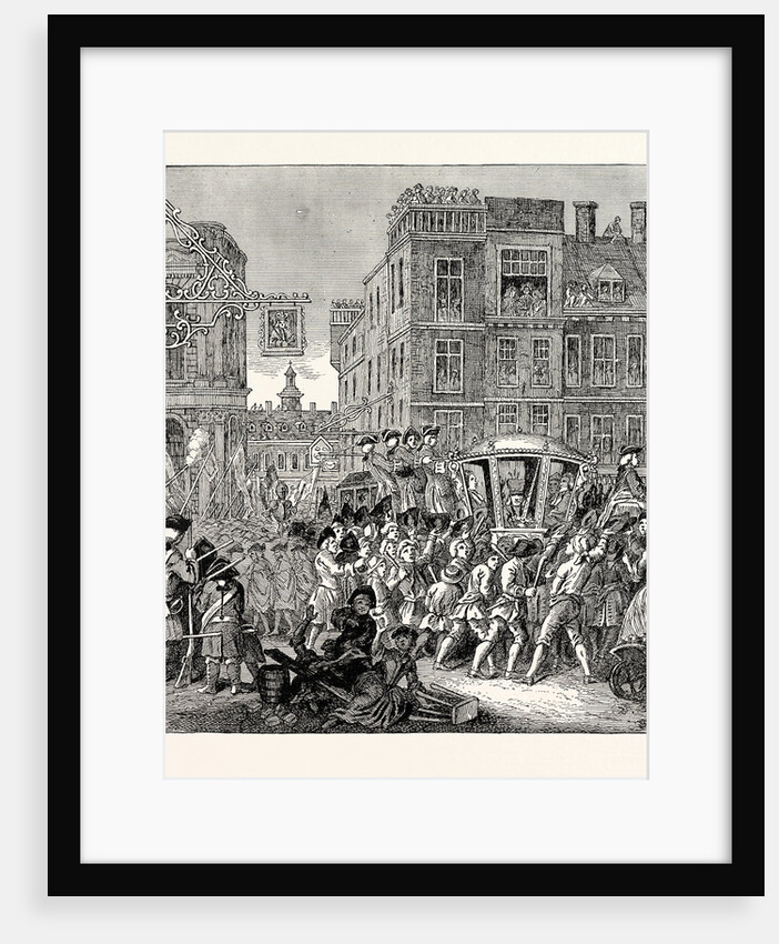 The Lord Mayor's Procession from Hogarth's Industrious Apprentice London by Anonymous