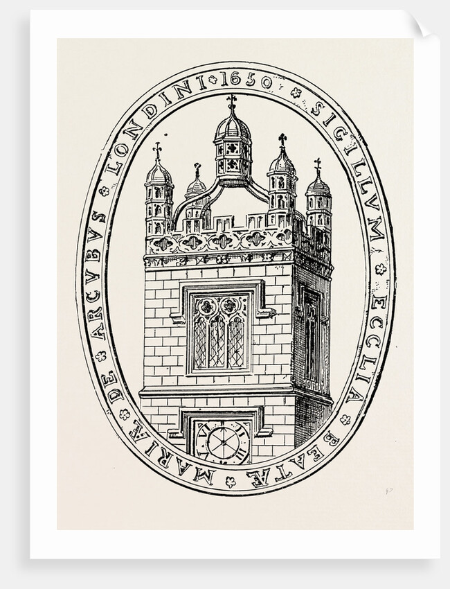 The Seal of Bow Church London by Anonymous
