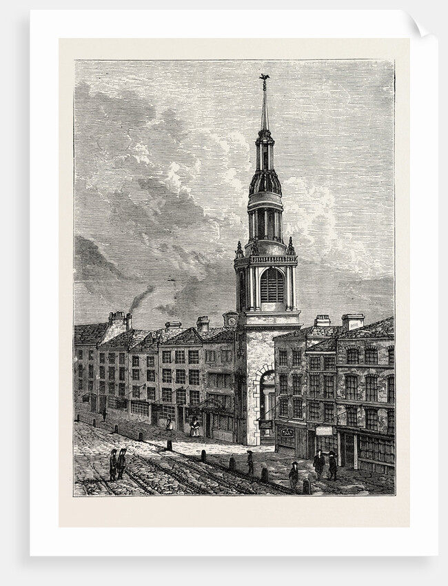 Bow Church Cheapside. From a View Taken About 1750 London by Anonymous