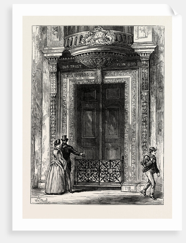 The Door of Saddlers' Hall London by Anonymous