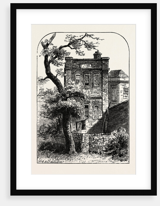 Milton's House London by Anonymous