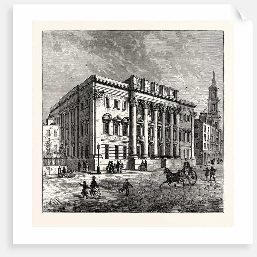 Exterior of Goldsmiths' Hall London by Anonymous