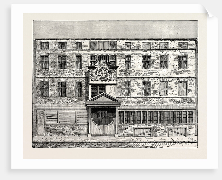 Wood Street Compter. From a View Published in 1793 London by Anonymous