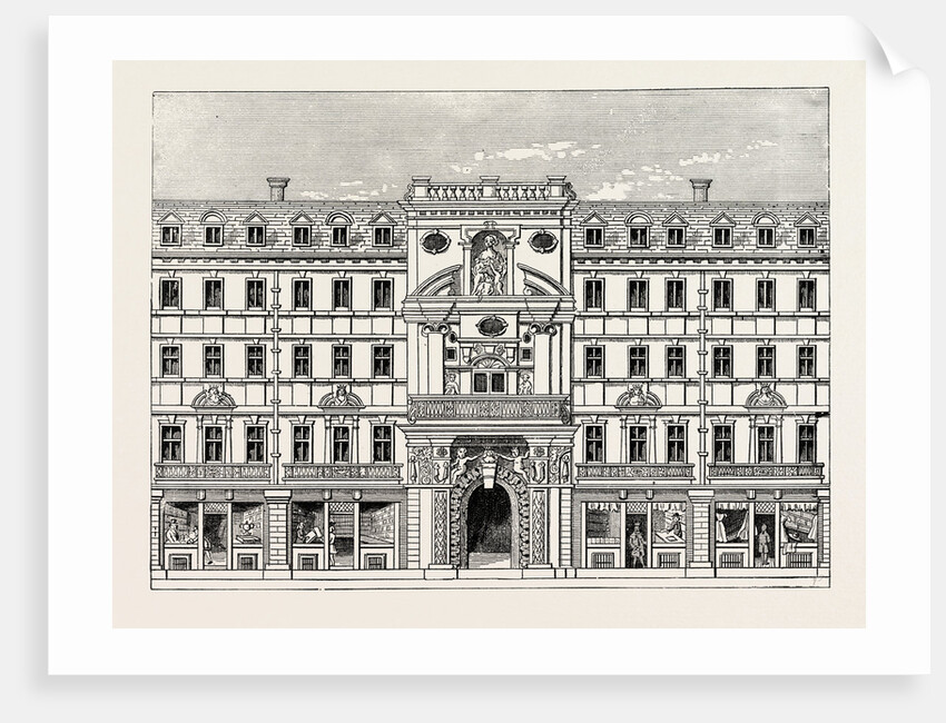 Mercers' Chapel As Rebuilt after the Fire London by Anonymous