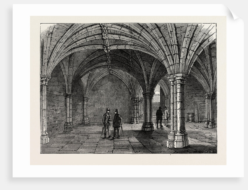 The Crypt of Guildhall London by Anonymous