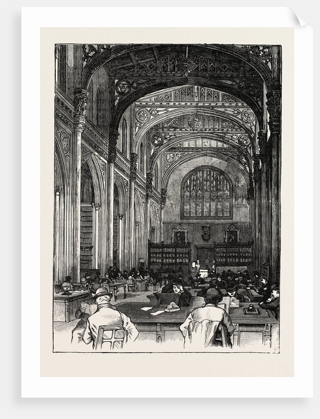 The Library Guildhall London by Anonymous