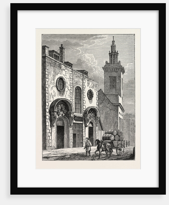 Whittington's Almshouses College Hill London by Anonymous