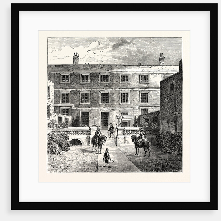 Sir R. Clayton's House Garden Front London by Anonymous