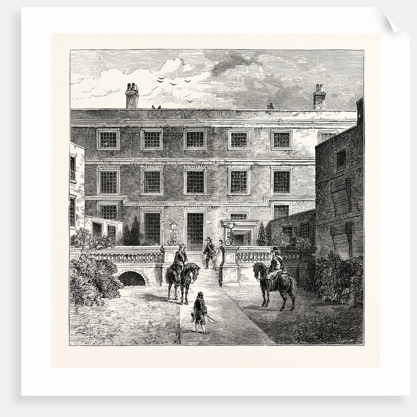 Sir R. Clayton's House Garden Front London by Anonymous