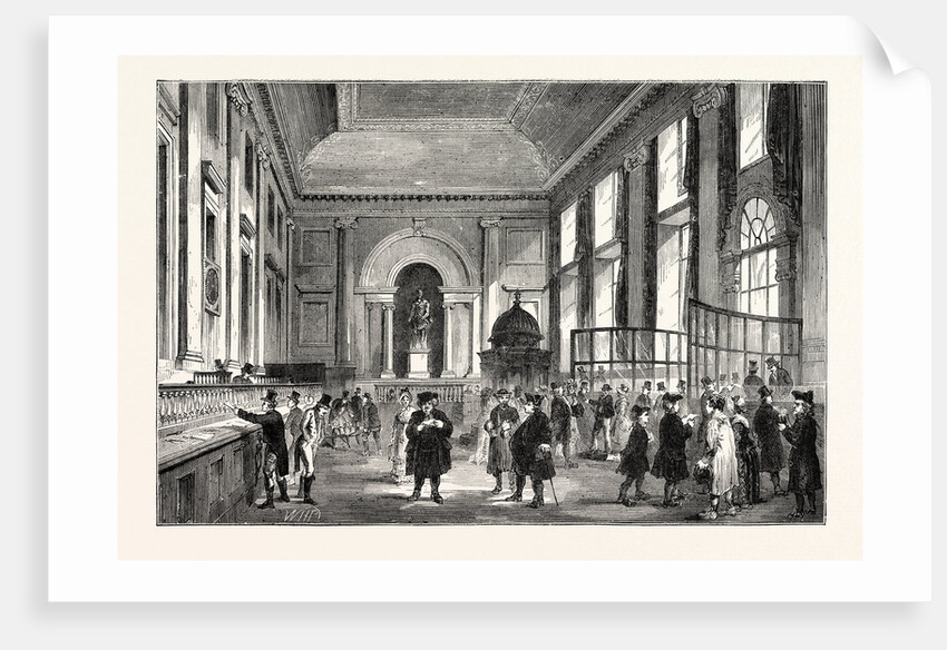 Dividend Day at the Bank 1770 London by Anonymous