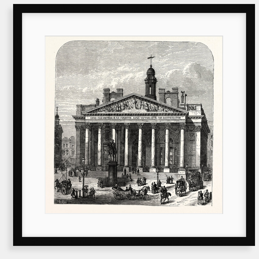 The Present Royal Exchange London by Anonymous
