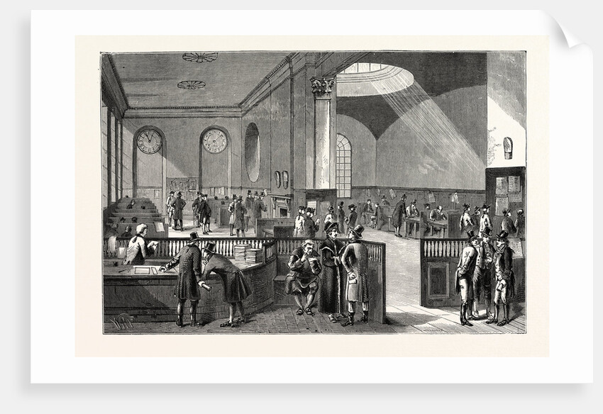 The Subscription-Room at Lloyd's London by Anonymous