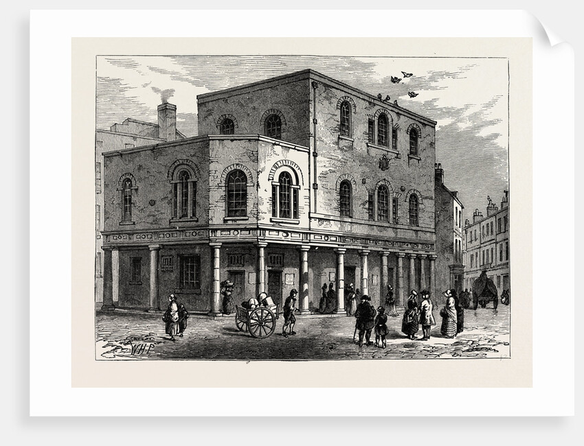 The Weigh-House Chapel 1780 London by Anonymous