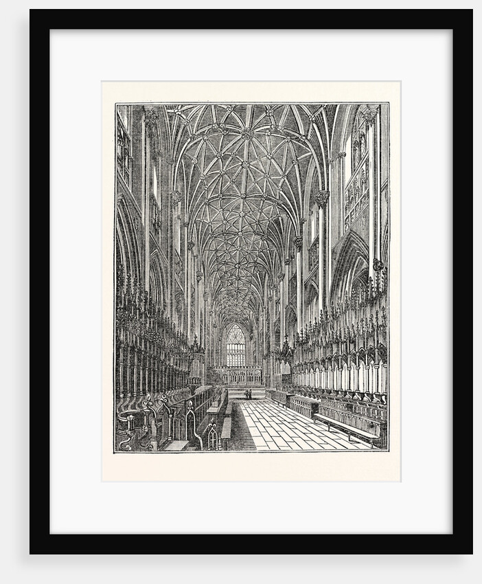 Interior of the Choir of York Minster by Anonymous