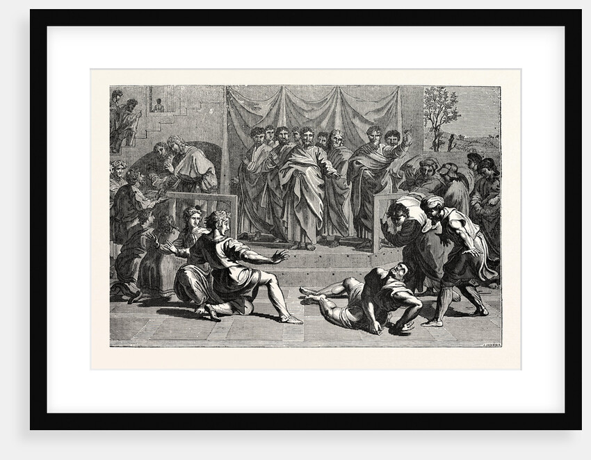 The Death of Ananias by Anonymous