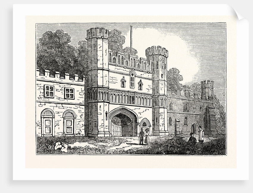 The Gateway at Battle Abbey Sussex by Anonymous