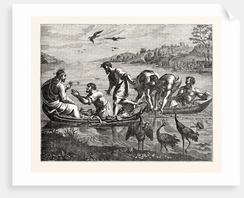 The Miraculous Draught of Fishes by Anonymous